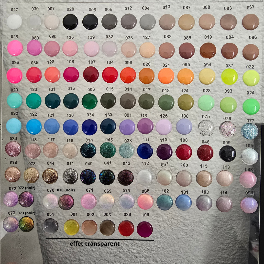 Couleur unie (mains)