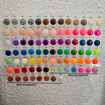 Couleur unie (mains) prix réduit